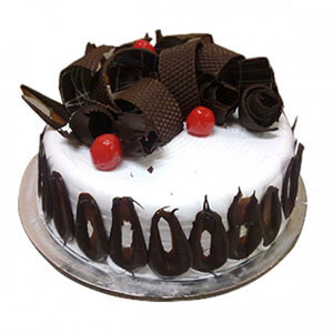 Black Forest Cake Half Kg Round Shape