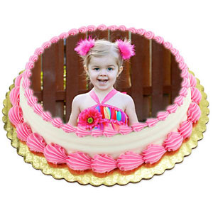 Chocolate Photo Cake